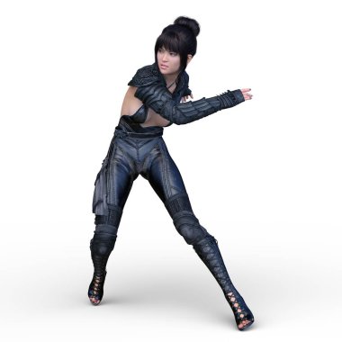 3D cg işleme kahraman