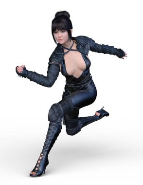 3D cg işleme kahraman