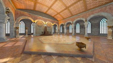 3D cg işleme ikamet 