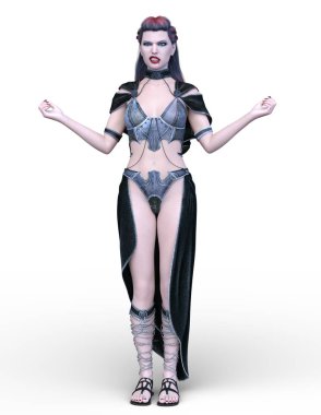 3D cg işleme karanlık kahraman