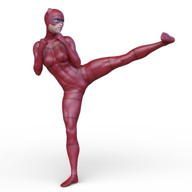 3D cg işleme kahraman