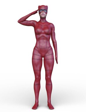 3D cg işleme kahraman