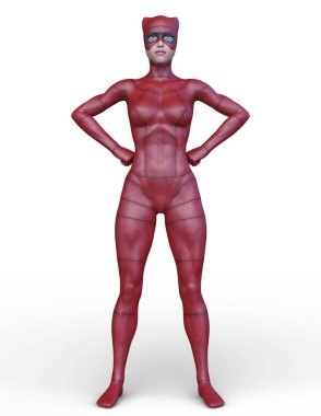 3D cg işleme kahraman