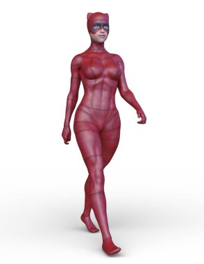 3D cg işleme kahraman