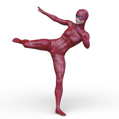 3D cg işleme kahraman