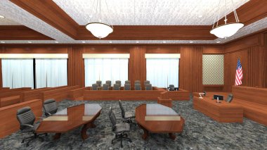 3D cg işleme Adliye