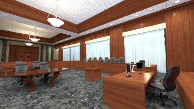 3D cg işleme Adliye