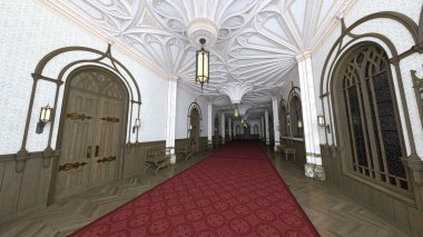 3D cg işleme ikamet 