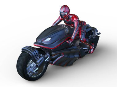 Motosiklet 3D cg render