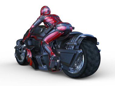 Motosiklet 3D cg render