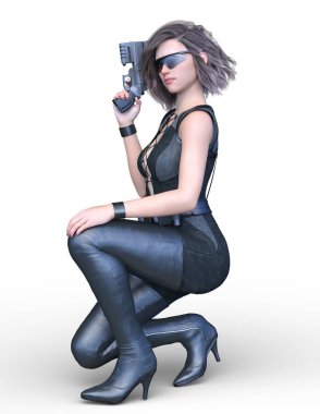 3D cg işleme kahraman