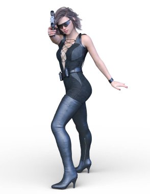 3D cg işleme kahraman