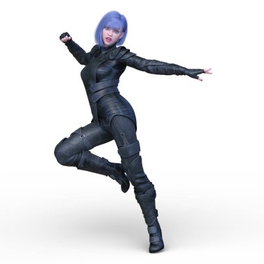 3D cg işleme kahraman