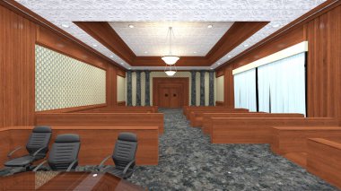 3D cg işleme Adliye