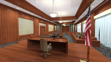 3D cg işleme Adliye