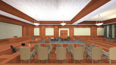 3D cg işleme Adliye