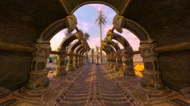 koridor oluşturma 3d cg işleme