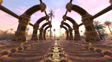 koridor oluşturma 3d cg işleme