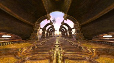 koridor oluşturma 3d cg işleme