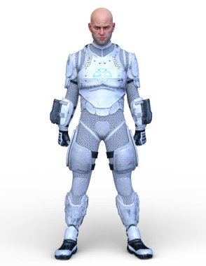 3D cg işleme kahraman