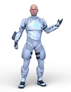 3D cg işleme kahraman