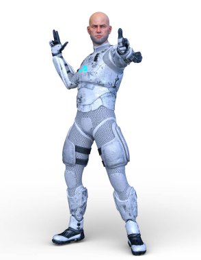 3D cg işleme kahraman