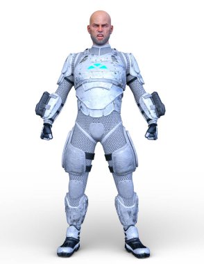 3D cg işleme kahraman