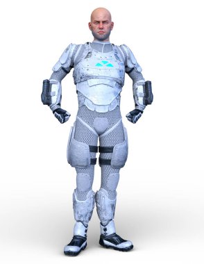 3D cg işleme kahraman