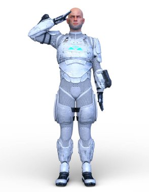 3D cg işleme kahraman