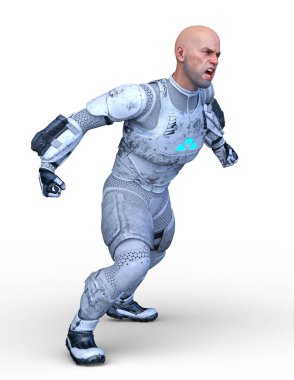 3D cg işleme kahraman