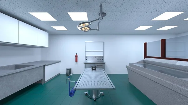 3D CG rendering of Medical space