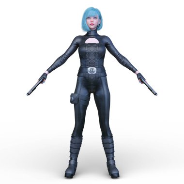 3D cg işleme kahraman