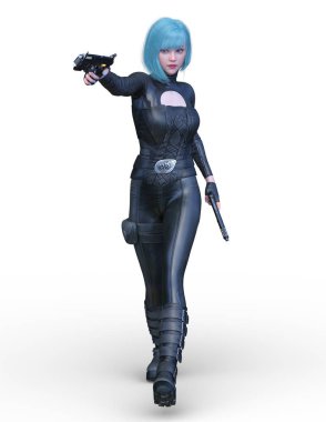 3D cg işleme kahraman