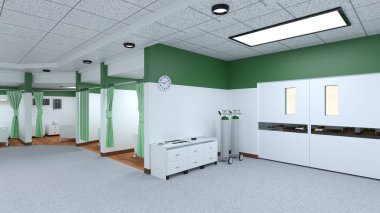 3D cg işleme tıbbi alanı