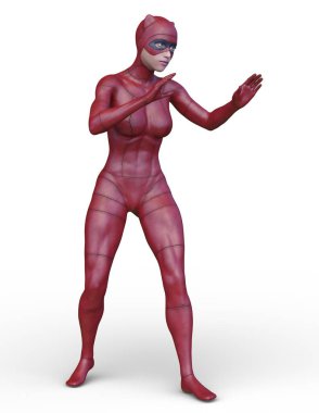 3D cg işleme kahraman