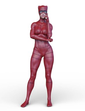 3D cg işleme kahraman