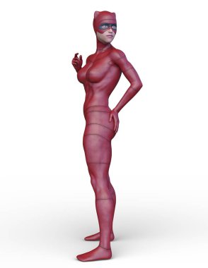 3D cg işleme kahraman