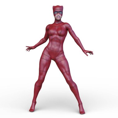 3D cg işleme kahraman