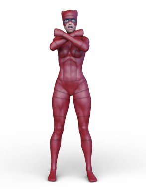 3D cg işleme kahraman