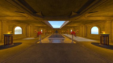 3D cg işleme ikamet