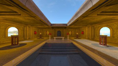 3D cg işleme ikamet