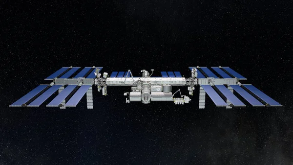 Rendering Space Satellite — Stock Photo, Image