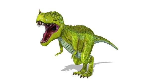 Рендеринг Динозавров — стоковое фото