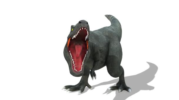 Dinozorlar Render — Stok video