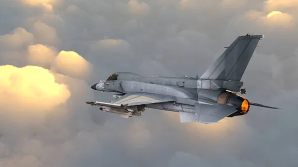 Rendering Von Kampfflugzeugen — Stockfoto