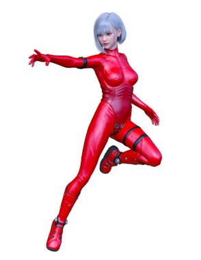 3D cg işleme kahraman