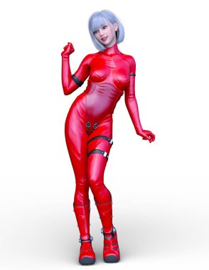 3D cg işleme kahraman