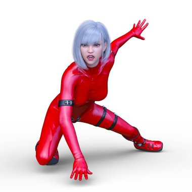 3D cg işleme kahraman