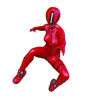 3D cg işleme kahraman