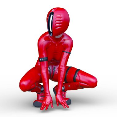 3D cg işleme kahraman